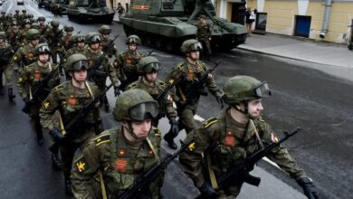 Russian military cadets