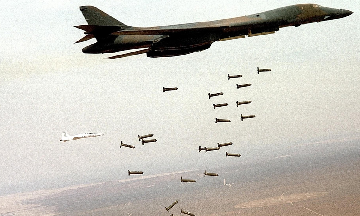 cluster bombs