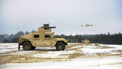 TOW 2B anti-tank missile