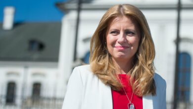 Slovak President Zuzana Caputova