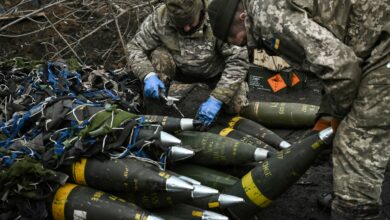 155mm shells