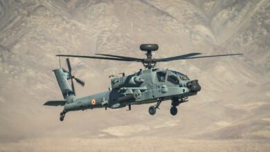 Apache helicopter