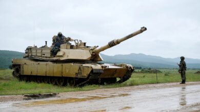 Abrams tank
