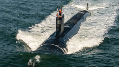 USS New Jersey (SSN 796) Virginia-class nuclear-powered attack submarine. Photo: HII