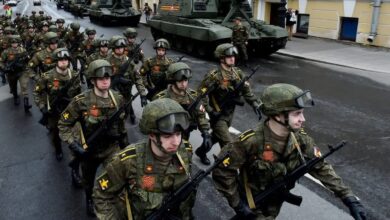 Russian military cadets