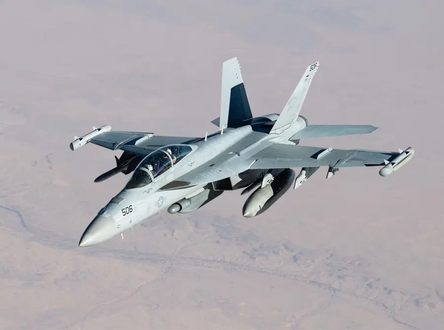 EA-18G Growler Airborne Electronic Attack Aircraft