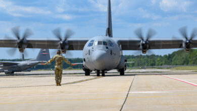 C-130J-30 Super Hercules aircraft.