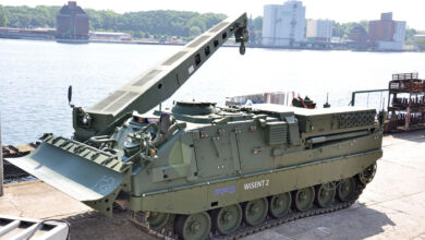 Wisent 2 armored recovery vehicle