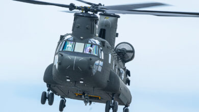 CH-47F Block II Chinook helicopter