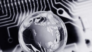 US tech industry conceptual image