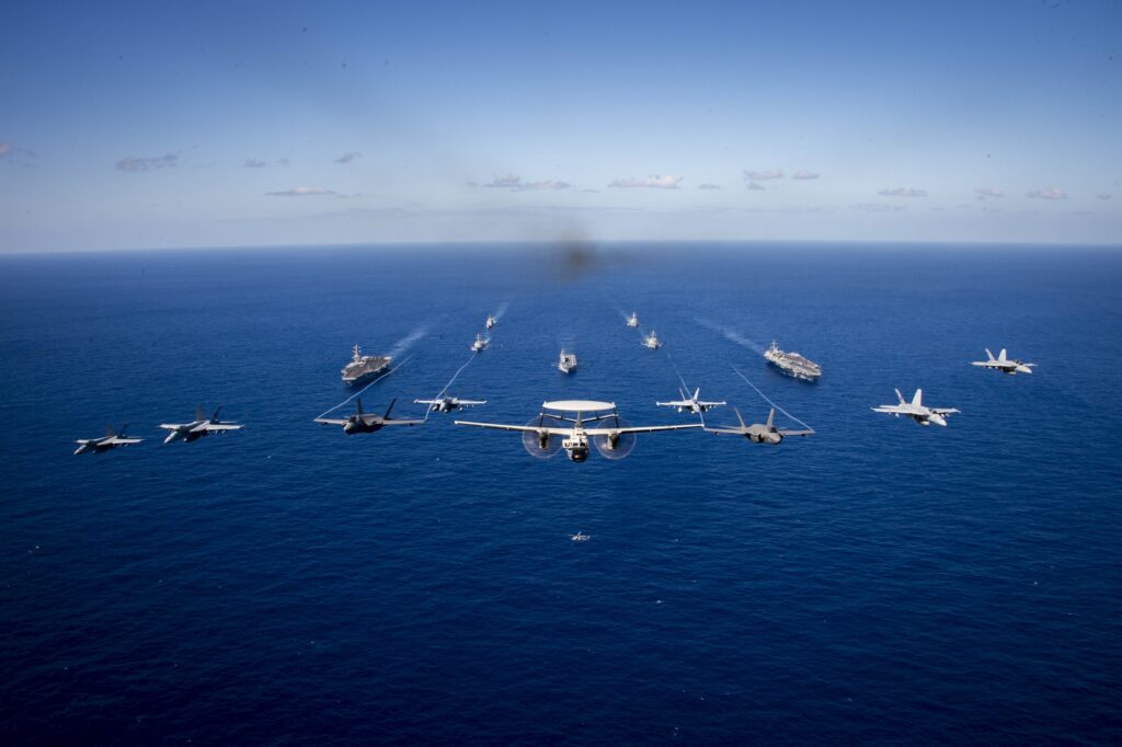 US naval fleet