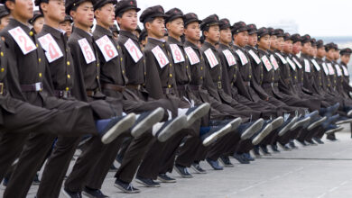 North Korean soldiers