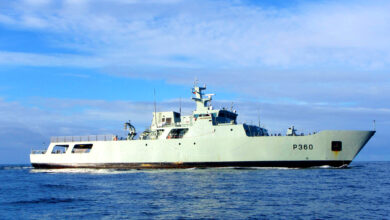 The Viana do Castelo (P360) offshore patrol vessel
