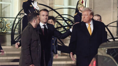 Trump and Zelensky