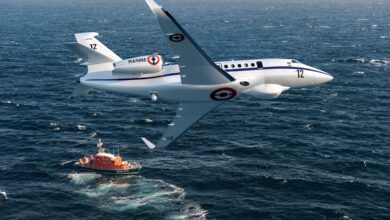Falcon 2000LXS Albatros aircraft. Photo: ERIDIA Studio/Dassault Aviation