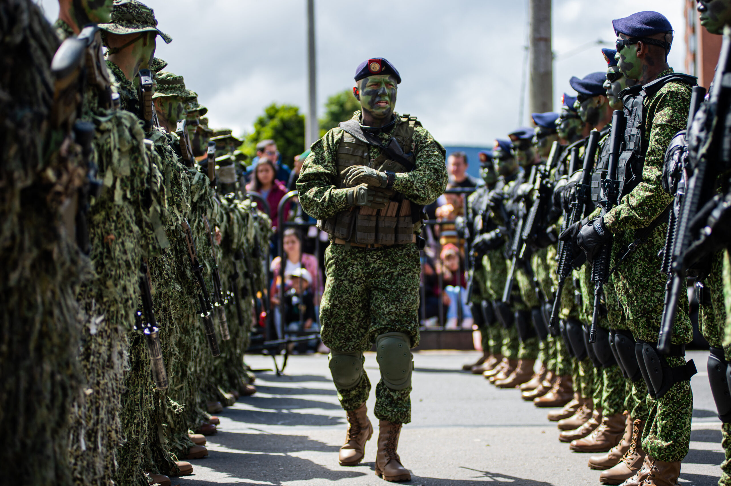 Colombian government forces
