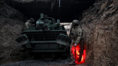 Ukrainian soldiers