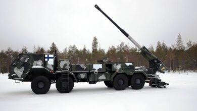 Patria ARVE self-propelled artillery