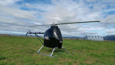 The SA200 helicopter drone