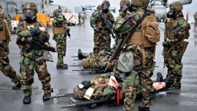 CBRN drill