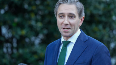 Irish Defense Minister Simon Harris