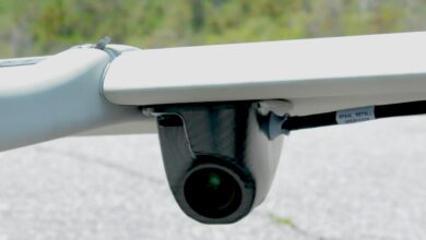 ViDAR (Visual Detection and Ranging) optical sensor.