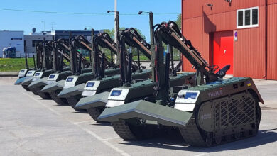 Route Clearance Unmanned Systems (ROCUS) based on the Tracked Hybrid Modular Infantry System (THeMIS)