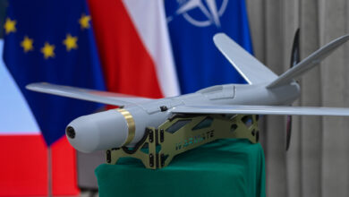 On May 15, 2025, in Warsaw, in the presence of Władysław Kosiniak-Kamysz, Deputy Prime Minister and Minister of National Defense, a framework agreement for the delivery of WARMATE loitering ammunition sets was signed between the Armament Agency and WB Electronics SA. Photo: Sergeant Wojciech Król/MON