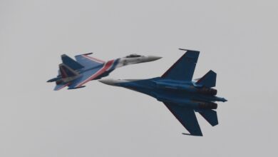 Su-35 fighter jets