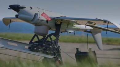 Raybird fixed-wing unmanned aerial system.