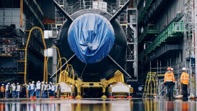 Naval Group's fourth Barracuda nuclear attack submarine.