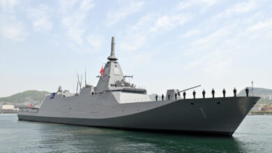 The JS Mogami (FFM-1) frigate. Photo: Japan Maritime Self-Defense Force