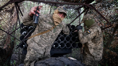 rocket artillery battery