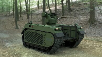 Milrem Robotics' THeMIS UGV with Loki RCWS.