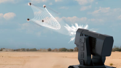Artist's impression of the DefendAir counter-unmanned aerial system