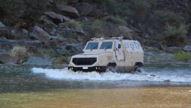 The Tuwaiq mine-resistant ambush protected (MRAP) vehicle. Photo: AVF (Armored Vehicles & Heavy Equipment Factory)