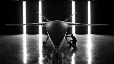 CA-1 Europa uncrewed combat aerial vehicle.