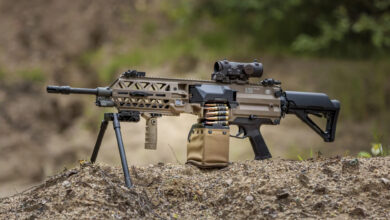 The EVOLYS 5.56-millimeter ultralight machine gun