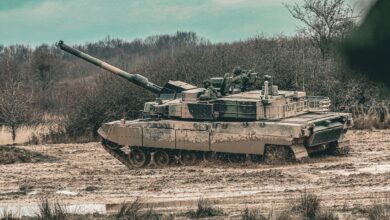 A K2 Black Panther main battle tank