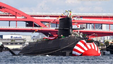 A Taigei-class submarine