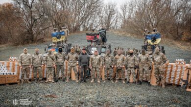Six active operations units of the Military Directorate of the Ministry of Defense of Ukraine received an aid package from an anonymous benefactor from the Netherlands.