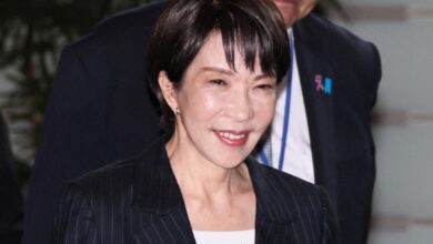 Japanese Prime Minister Sanae Takaichi
