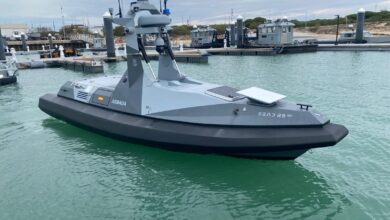Sead 23 unmanned surface vessel.