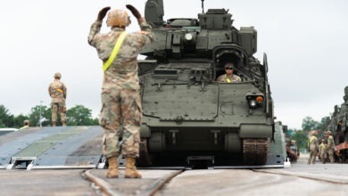 US Army M2 Bradley Fighting Vehicle