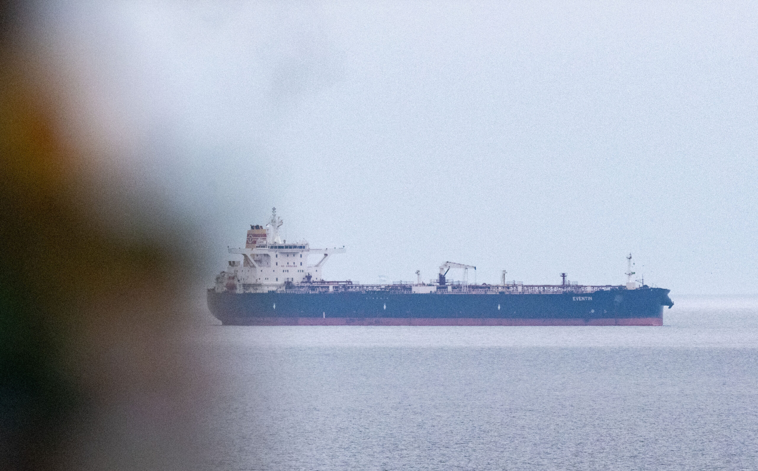 Tanker shipping Russian oil.