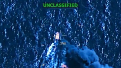 Lethal kinetic strike on a vessel in international waters operated by a Designated Terrorist Organization.