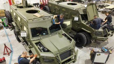 GYURZA-01 armored combat vehicles.