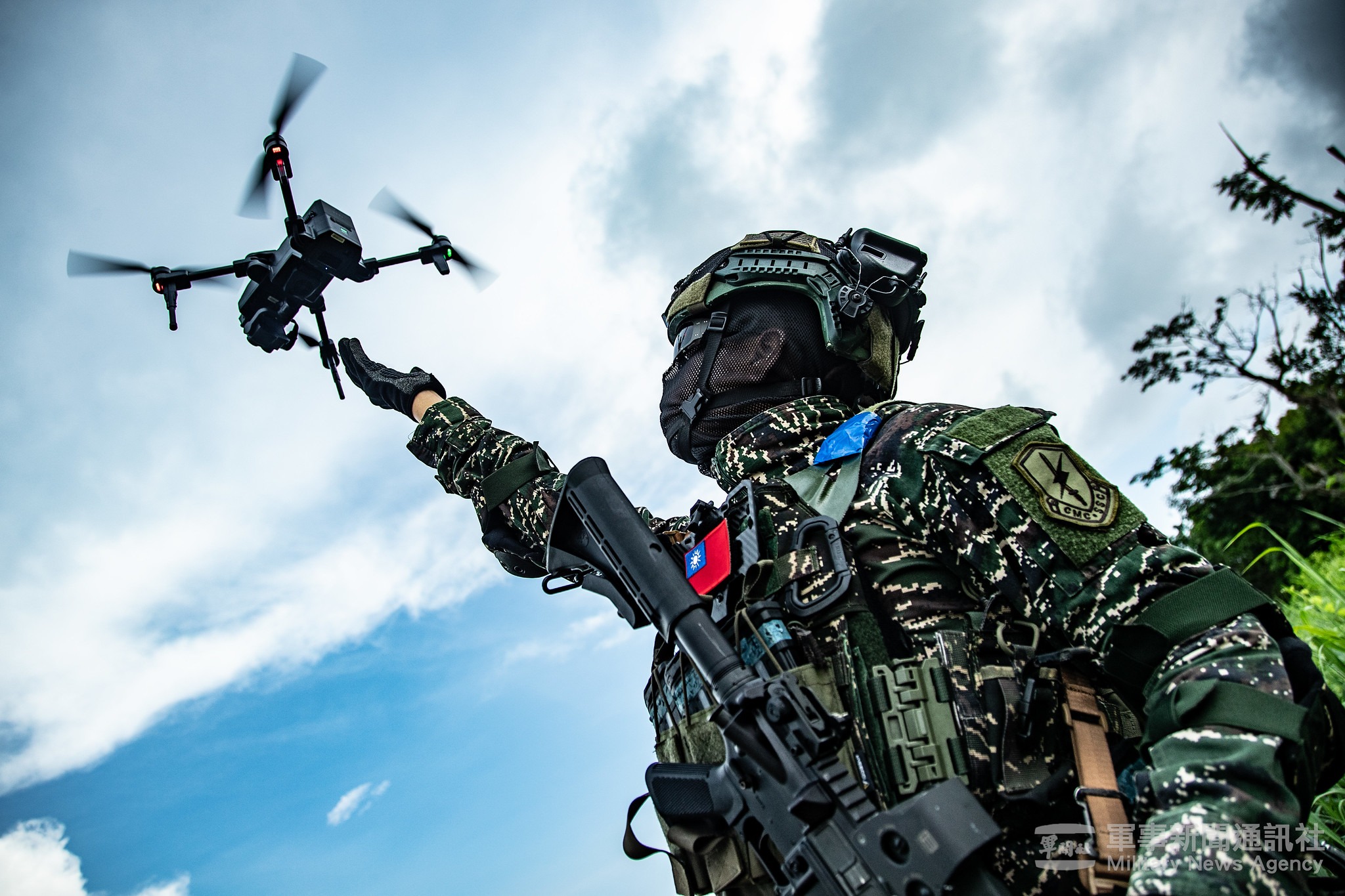 Taiwanese drone operator.