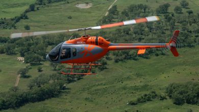 The Bell 505 helicopter