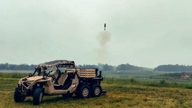 Scorpion Light mobile mortar system.